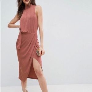ASOS Grecian midi dress